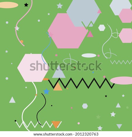 Pink Black Shadows Polygon Grey Geometrical Art Illustration. Orange Calm Chaos Silver Vector Design Pic. Zigzag Pastel Triangle Oval Modern Hipster Background. Lines Blue Green Modern Art Pattern.