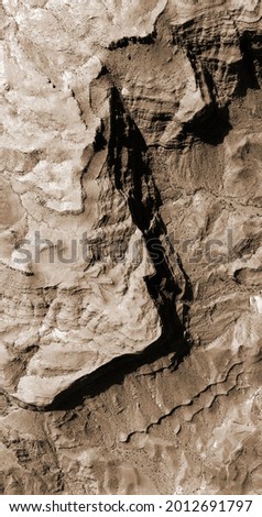 the corner of time,  vertical abstract photography of the deserts of Africa from the air, aerial view of desert landscapes, Genre: Abstract Naturalism, from the abstract to the figurative,