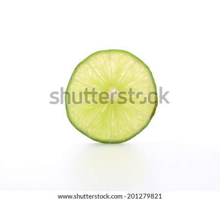 lime Isolated on white background