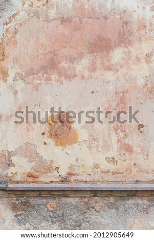 Old empty pastel grunge textures background. Perfect for projection or as urban background with space pink and brown worn details