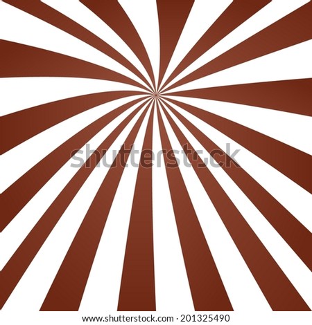Brown happy summer ray pattern background - vector version