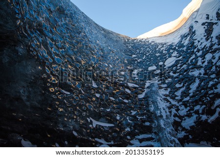 Glacier hiking and ice caving tour at Vatnajökull, Iceland