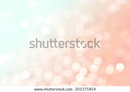 Bright bokeh background with Abstract Defocused Lights