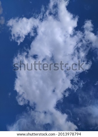 Image Of Clouds In The Sky Featuring Interesting Shapes Colors And Patterns