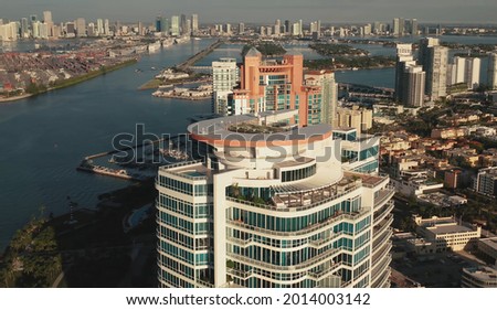 city of miami with beautiful river views