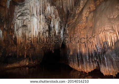 Mae Lana Cave, Pang Mapha District Hong Son Province, Thailand, seletive fousc noise, outdoor activities