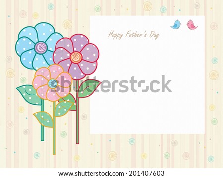 Flowers - Happy Father's Day