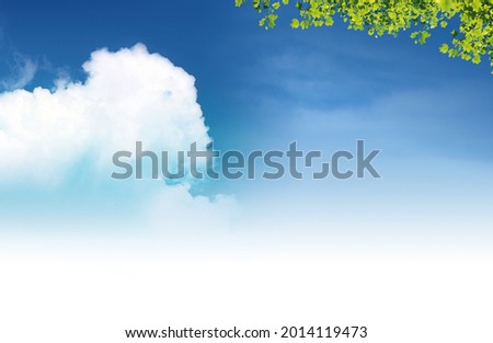 
Beautiful blue sky with clouds background.