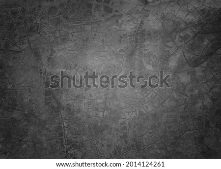 Black plaster wall texture background