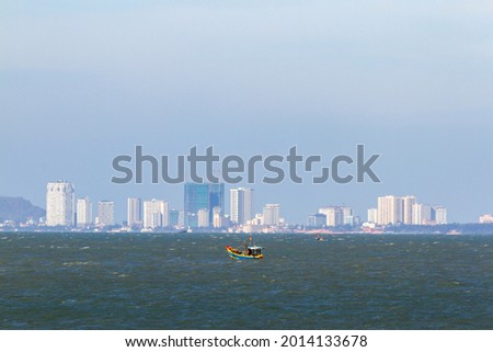 Panoramic View Of Long Hai Town, Vietnam
