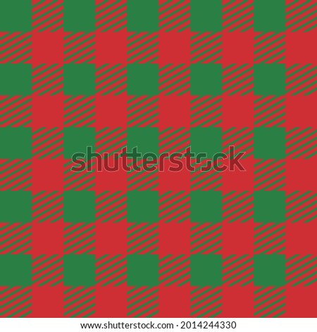 X'mas pattern, Christmas fabric pattern, Green and red stripes, Scoth fabric pattern, Pattern for wallpaper and decoration,tartan design.