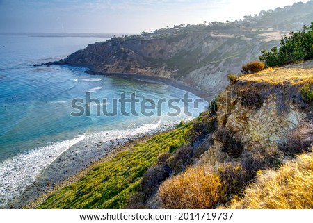 Picture of the Bluff Cove from the South side in Palos Verdes, CA