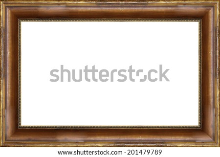 Empty picture frame
