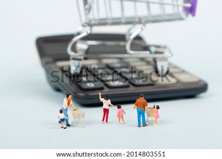 Young people shopping for discounts.