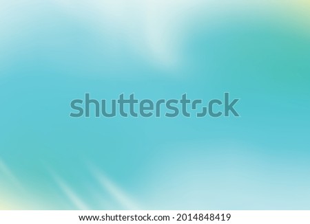 Light Green vector abstract blurred background. Colorful abstract illustration with gradient. New way of your design.
