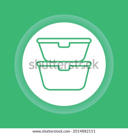Recycle color button icon. Eco friendly. Pollution prevention symbol. Enviroment protection. UIUXGUI design element.