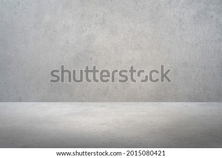 perspective of concrete or cement floor for interior and display show products. studio room gradient background