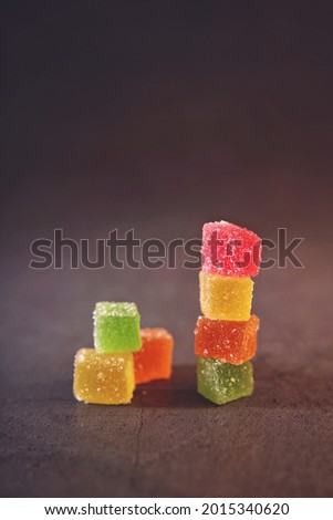 Fruits jelly sweets - Traditional food in Tamilnadu	
