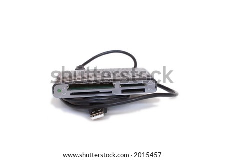 USB card reader, isolated