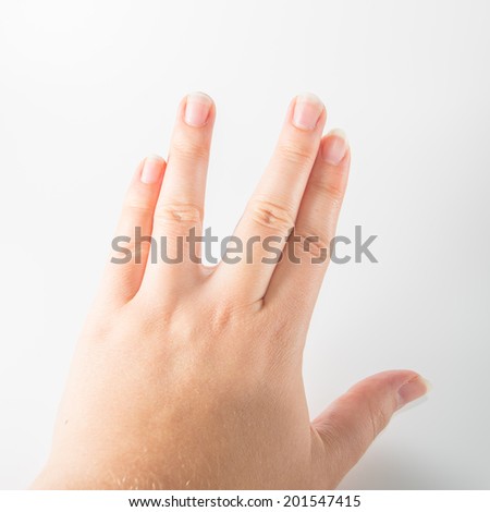 star treck hand sign