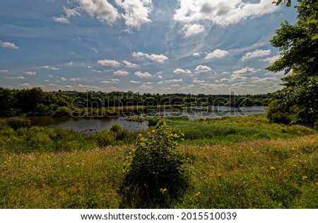 Landscape photo view of Low Barns nature reserve
