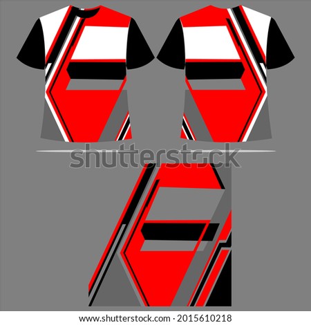simple racing suit vector design