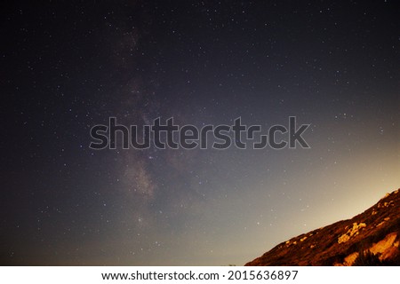Milky Way Photo. Wide Ange Astrophotography 
