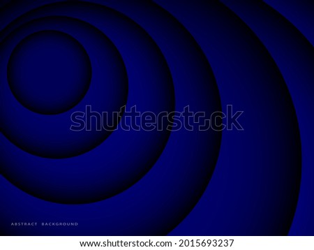 dark blue background with overlapping circle effect