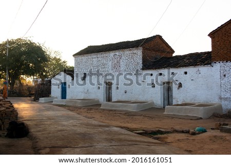 A village house in the countryside Royalty-Free Stock Photo #2016161051