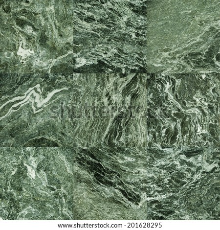 Green marble tiles seamless texture