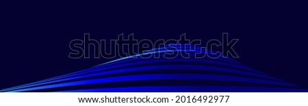 optical illusion, light blue lines on dark blue vector background, linkedin banner, facebook cover, instagram post, webinar announcement, online workshop advertisement, digital blockchain