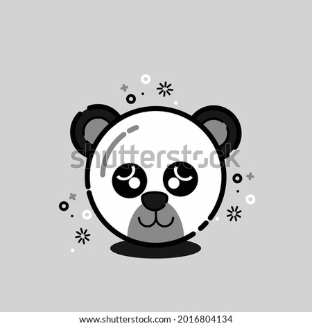 Panda animal, mbe style icon