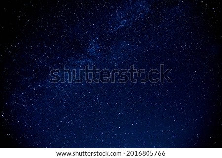 Milky Way galaxy night sky photograph