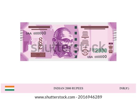 Illustration of New Indian Currency Royalty-Free Stock Photo #2016946289