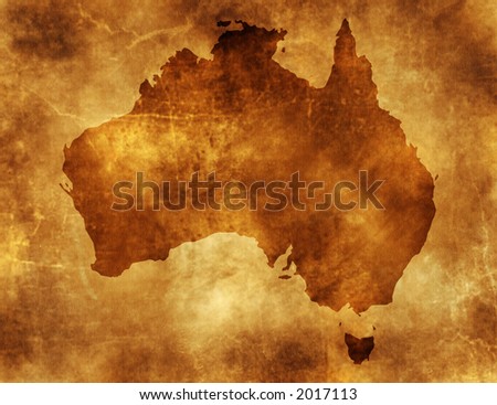 The continent of australia