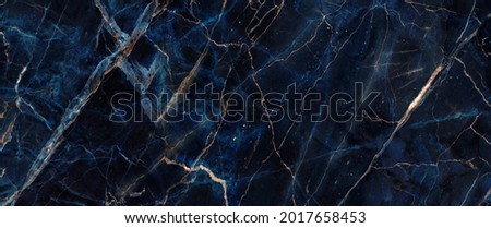 fully dark blue with golden veins marble use in ceramic tile like slab and vitrified flooring look like original marble