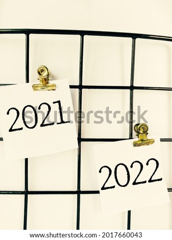 a new year concept with background 