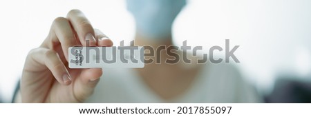 Asian young woman with hygiene protective face mask using SARS 2019-nCoV COVID-19 coronavirus antigen rapid test kit - ag test kit at home. COVID-19 antigen rapid test. Royalty-Free Stock Photo #2017855097