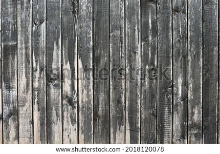 Texture of old vintage wooden planks background natural. Lots of ad space. Mills of an old wooden house. Invoice for designers