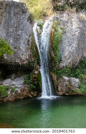 waterfalls on Enipeas river on Mt. Olympus