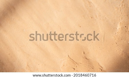 Soil wall texture of clay house structure. Mud house background. Vintage tone. soft picture