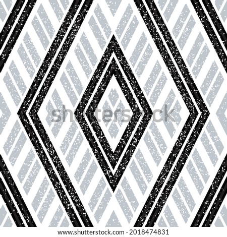 Texture with black and silver gray bands _2_. Seamless vector illustration eps 10.