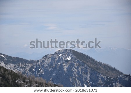 Trip pictures from European trip, mountain Triglav