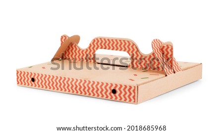 Box package cardbord pizza food Royalty-Free Stock Photo #2018685968