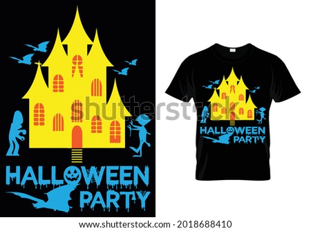 Halloween Party Nice T-shirts Design