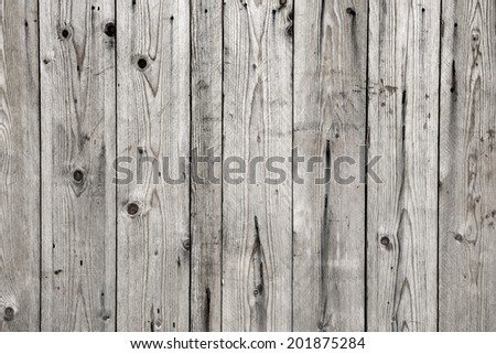 Texture of old wooden lining boards wall, as background