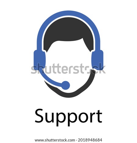helpline, customer support icon design