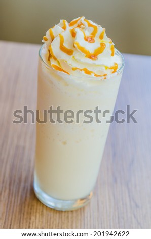 Vaniila smoothie milkshake