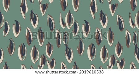 Vector Animal Leather Textile. Cheetah Dots Watercolor Seamless. Jungle Pattern. Brown Luxury Leopard Spots. Vector Animal Skin Repeat Texture. Trendy Summer Paint. Acrylic Brush Strokes Print. Royalty-Free Stock Photo #2019610538
