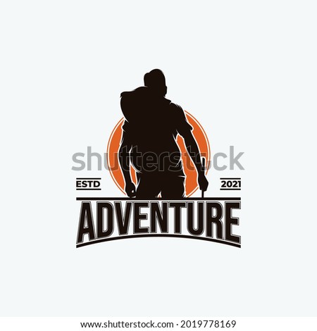 Adventure hiking logo design inspiration
